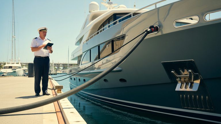 Super yacht captain fuel pricing