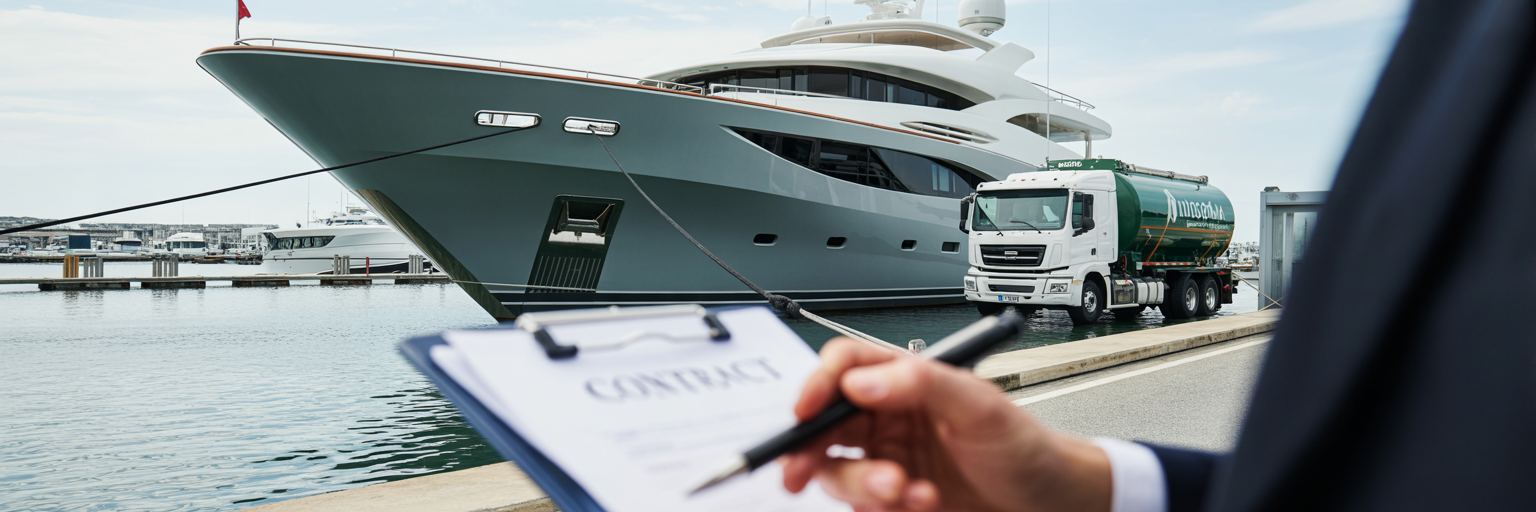 How Yacht Management Companies Negotiate Marine Diesel Contracts