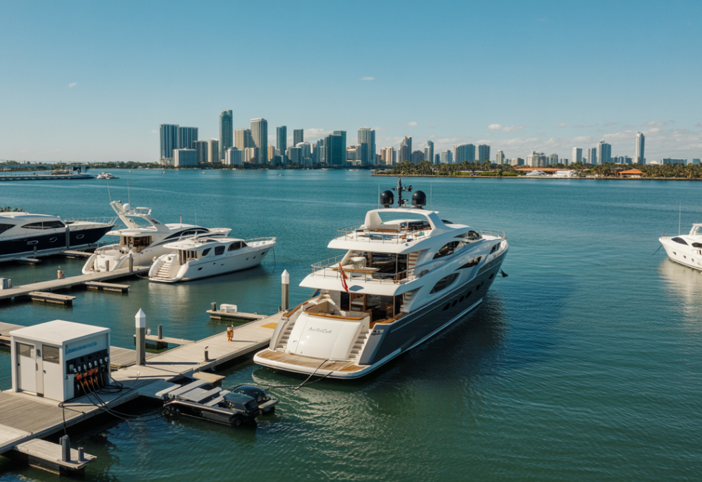 Where to fuel a yacht in Miami Beach