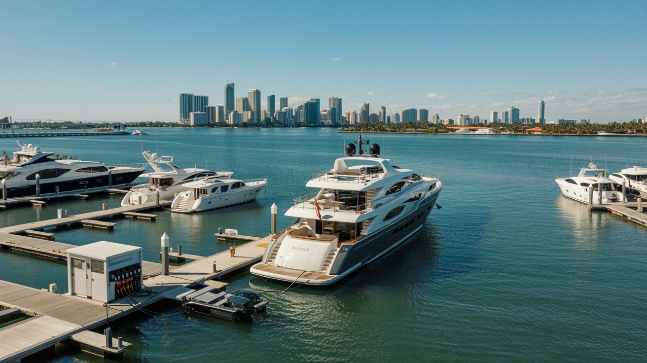 Where to fuel a yacht in Miami Beach